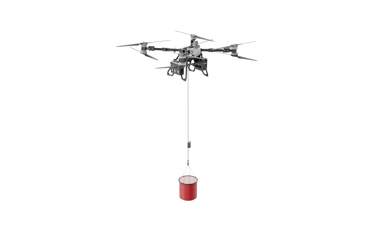 DJI FC100 Drone Firefighting Bucket